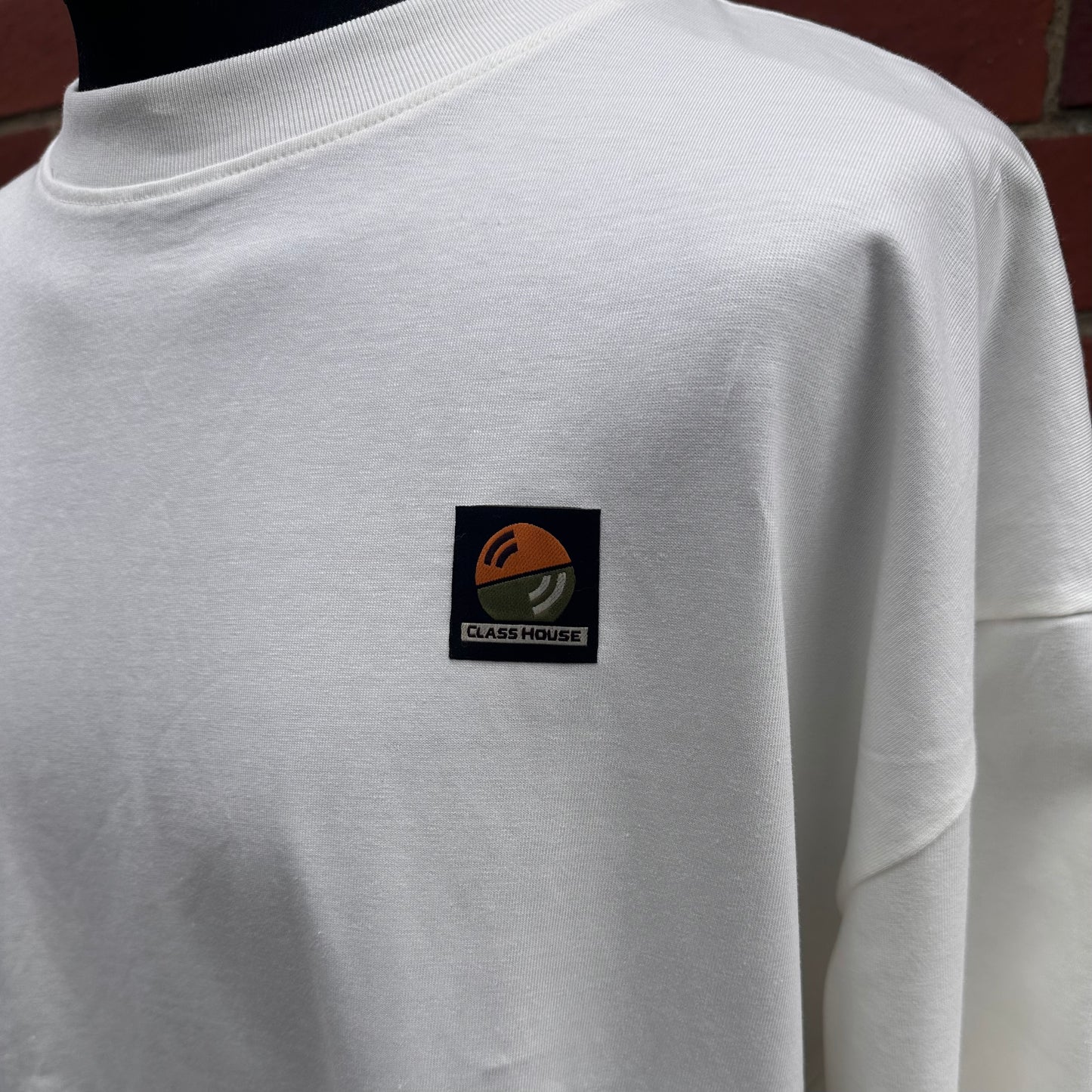 Class House Oversized Tee (Off White)
