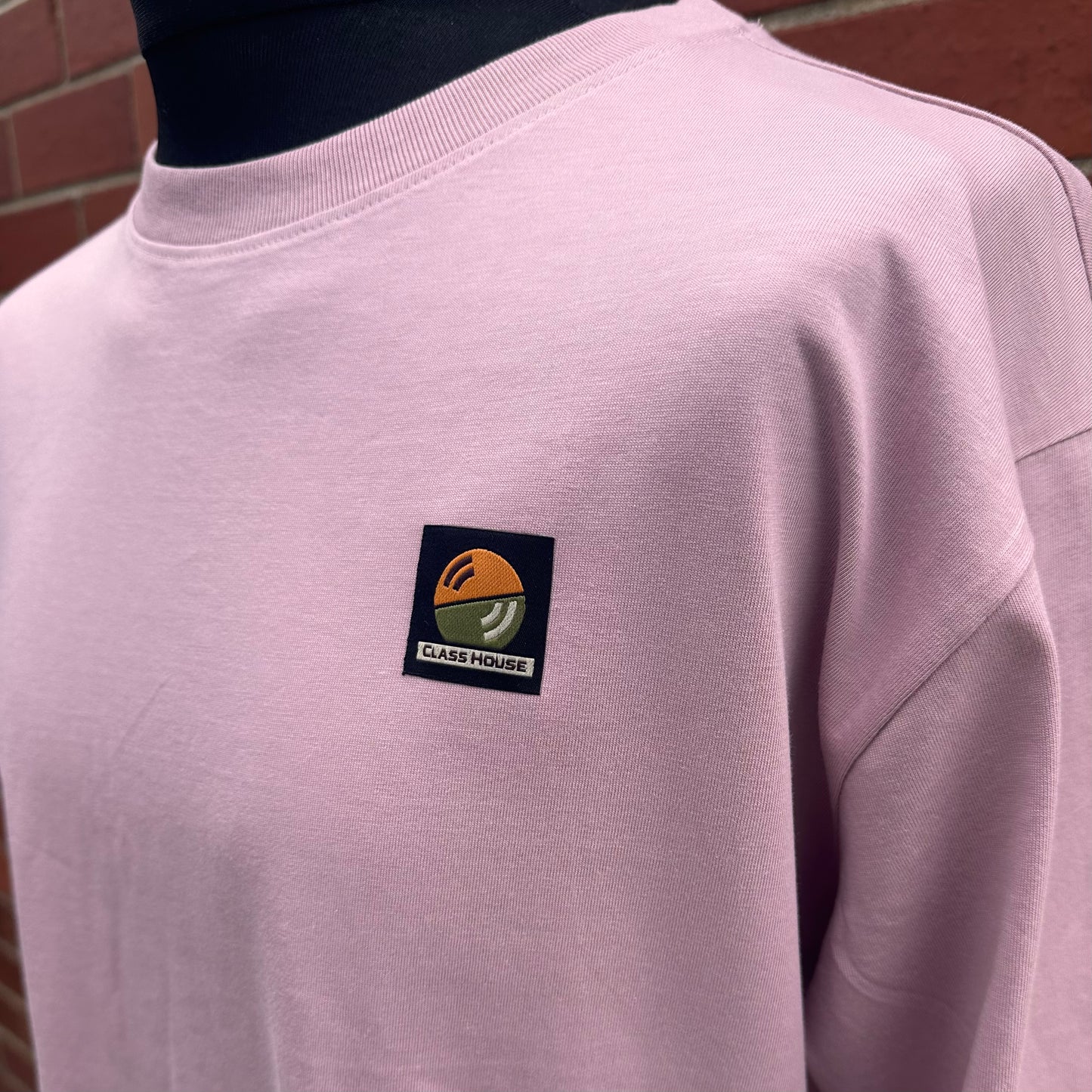 Class House Oversized Tee (Miami Pink)