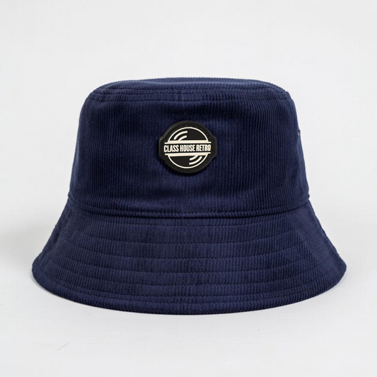 CR-90 Cord Bucket Hat // Navy